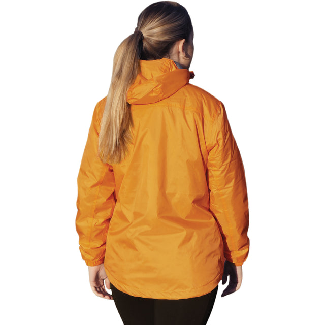 Performa rain jacket peach back