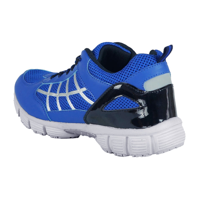 Safety jogger blue back