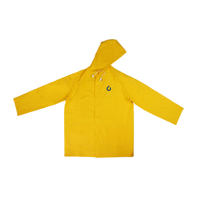 Triple 5 PVC hi-vis rain jacket