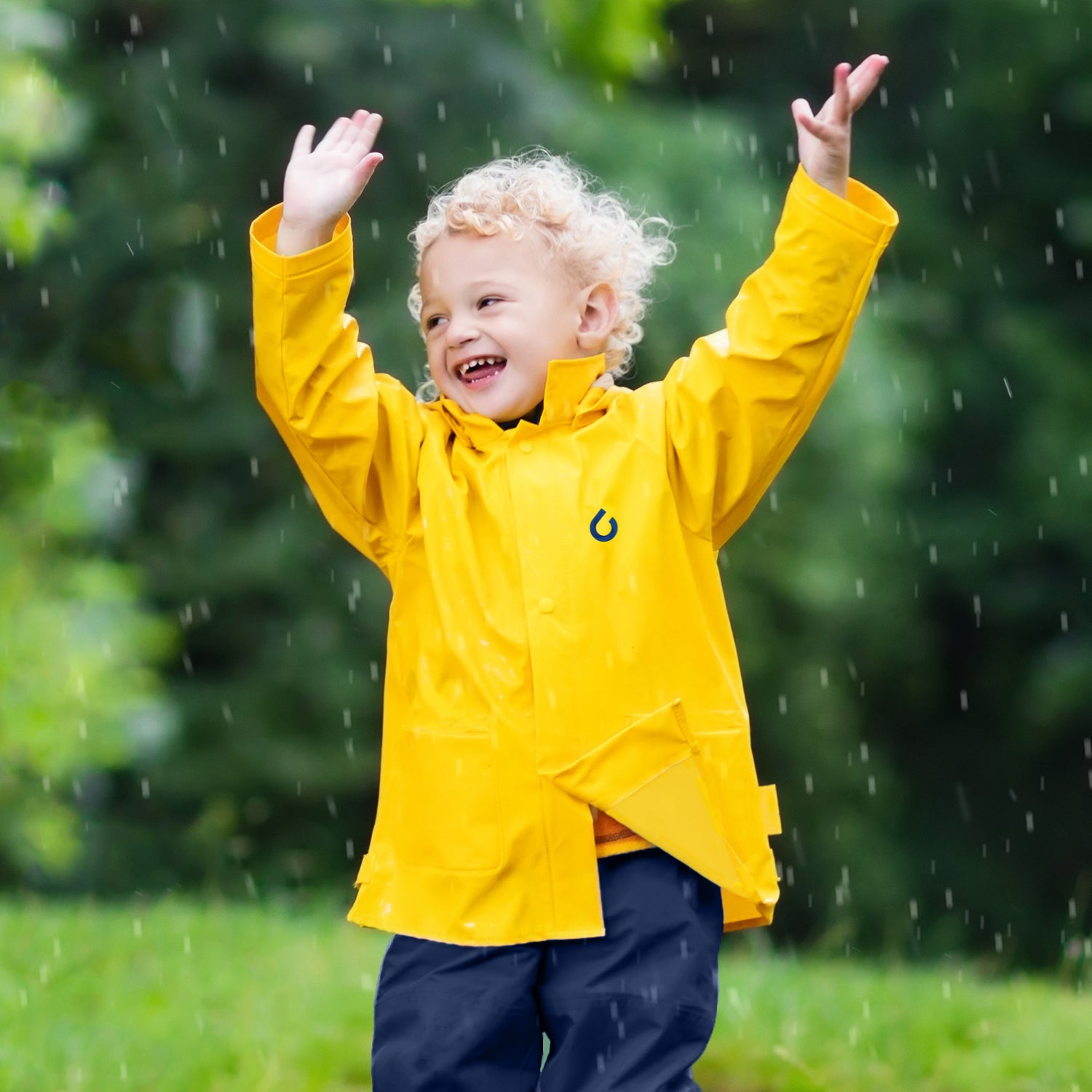 School Yellow Kids Raincoat